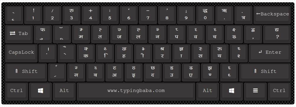 online typewriter keyboard